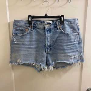 AGOLDE denim shorts